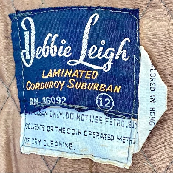 Vintage 70s tan corduroy buttoned Debbie Leigh coat ☀️ - Picture 8 of 8
